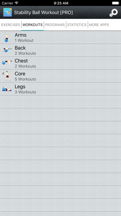 Exercise Ball Workouts & Stability Weighted Plans screenshot-4