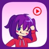 Girl Animated Stickers