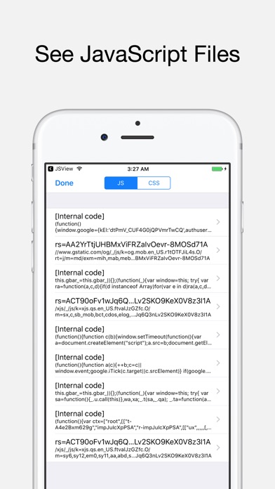 JSView: View JavaScri... screenshot1