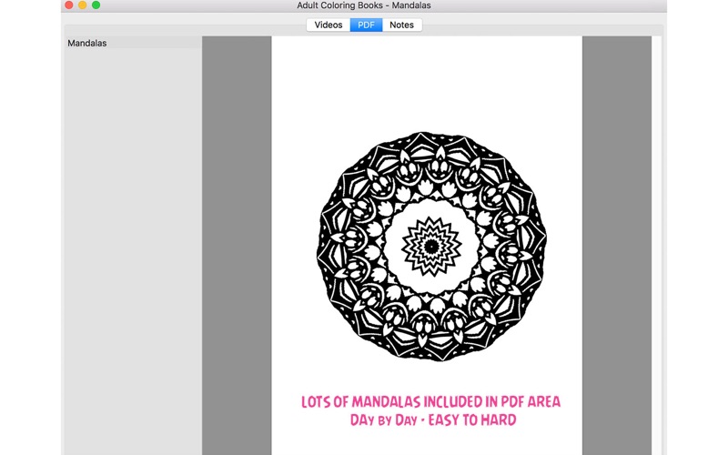 How to cancel & delete adult coloring books - mandalas 1