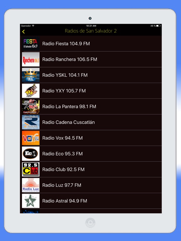 Screenshot #5 pour Radios El Salvador - Emisoras de Radio en Vivo FM
