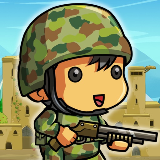 super soldier platform jungle adventure world game icon