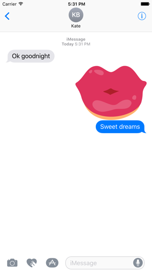 Flirty Lips Stickers(圖5)-速報App