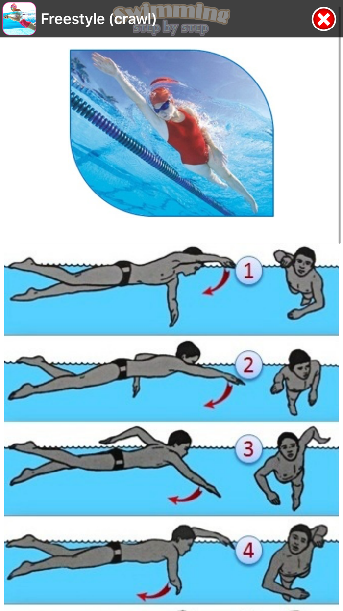 Swimming Step by Step