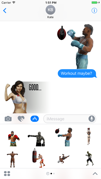 Real Boxing 2 Stickersのおすすめ画像1