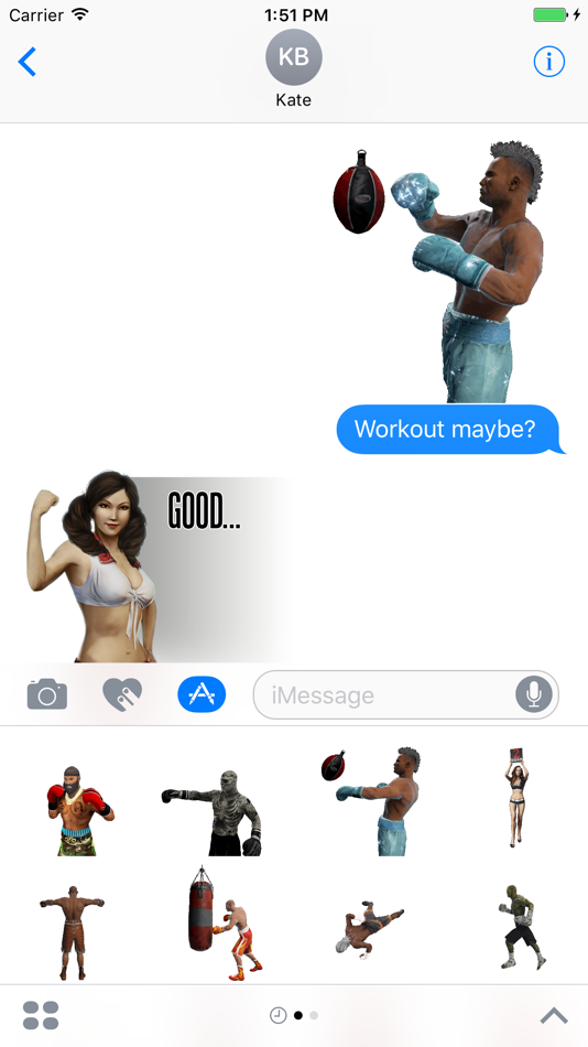 Real Boxing 2 Stickers - 1.1 - (iOS)