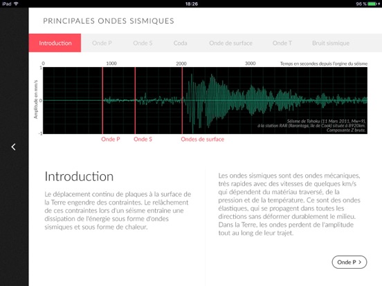 Screenshot #4 pour Sismologie -­ Tremblements de terre et séismes