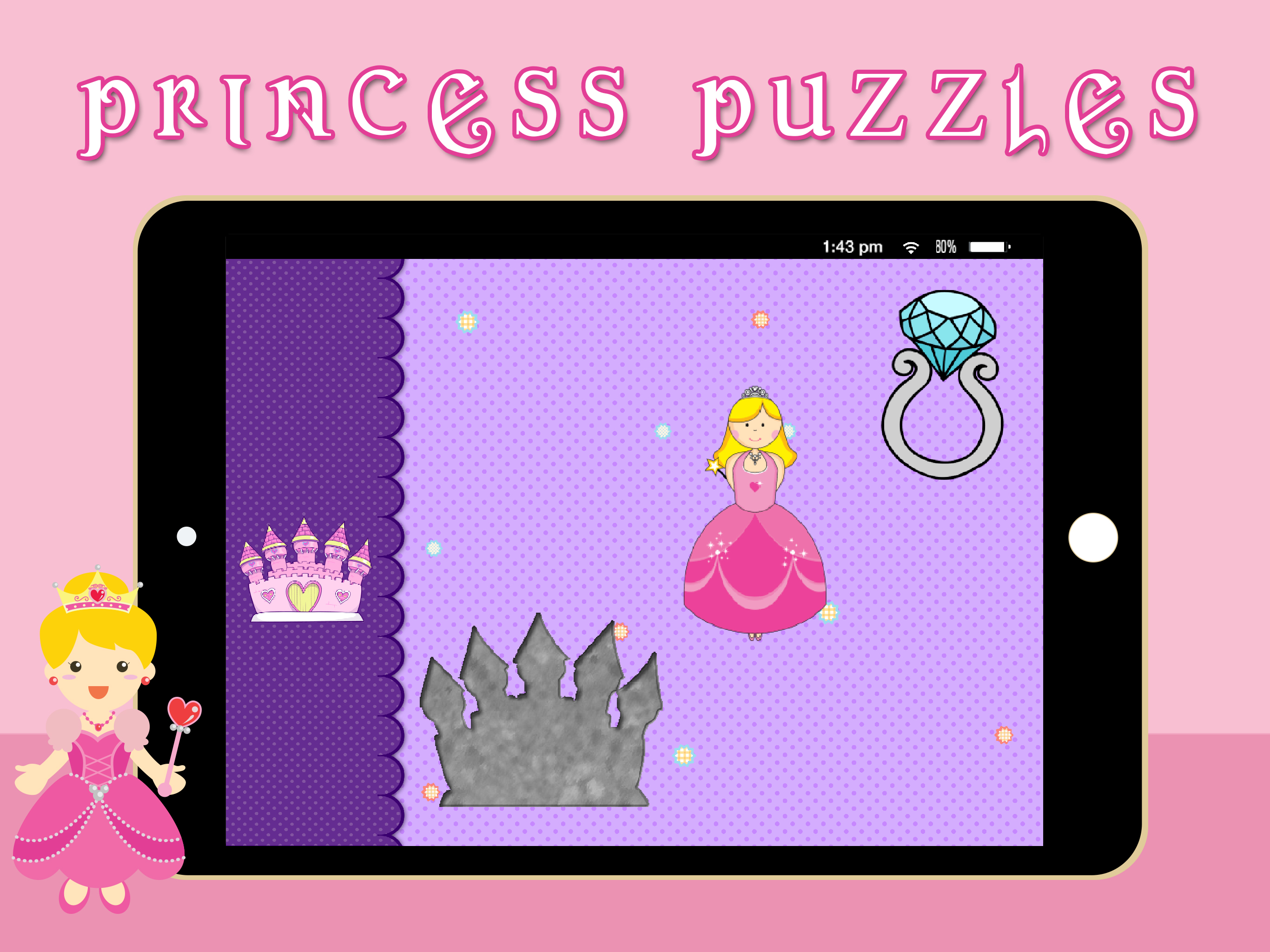 Princess Puzzles Game for Kids screenshot 6