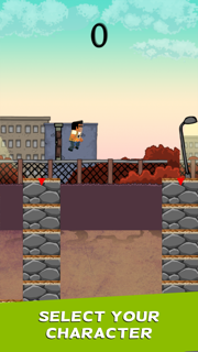 Cube Hero Ninja Skip Jump screenshot 2