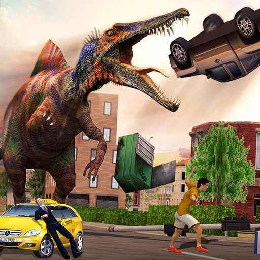 2016 Dinosaur simulator park Dino world fight-ing Icon