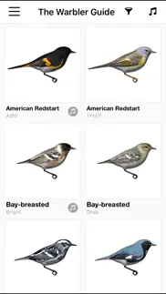 the warbler guide iphone screenshot 2