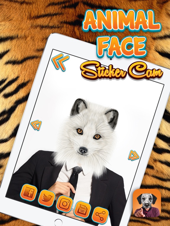 Screenshot #5 pour Visage D'animal Autocollant