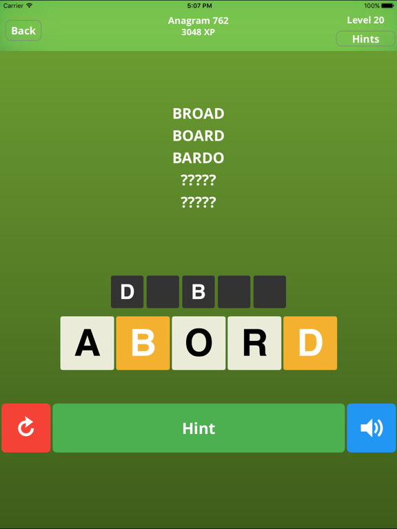 Screenshot #6 pour Anagram Word Crack Free