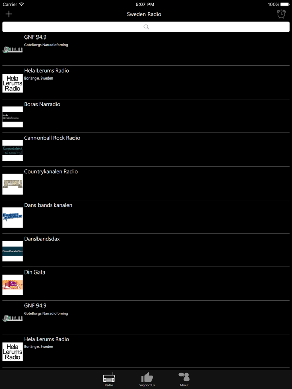 Screenshot #4 pour Swedish Radio