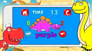 Fun Dinosaur : Coloring Quiz Puzzle Games For Kids screenshot #3 for iPhone