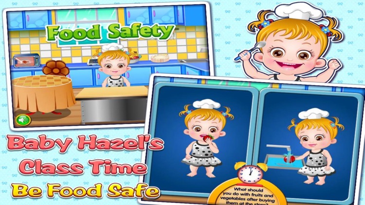 Baby Hazel's Class Time - Be Food Safe