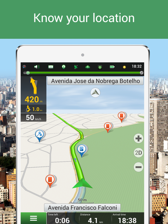 Screenshot #5 pour Navitel Navigator Brasil - navegação GPS, mapas