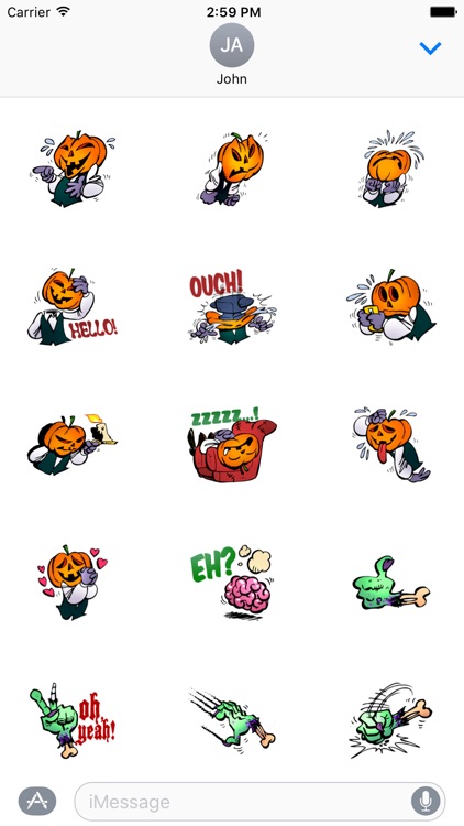 Halloween Sticker Pack For iMessages