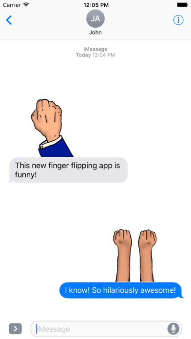 BIRD FLIP iPhone screenshot 1 - Stickers app