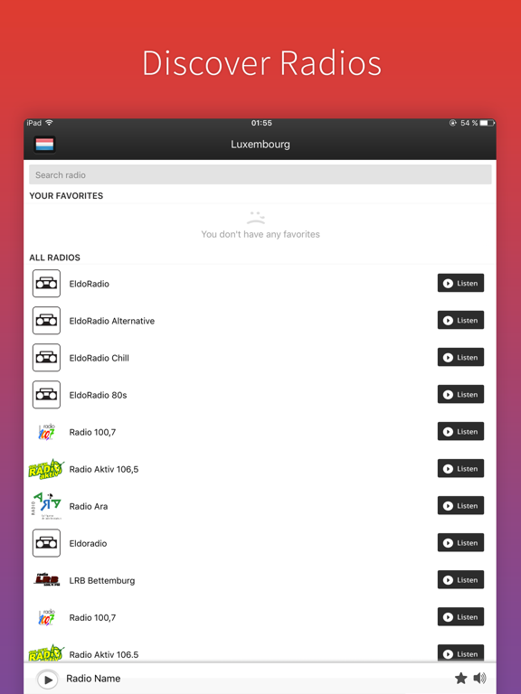 Screenshot #4 pour Radio Luxembourg - Radios LUX FREE