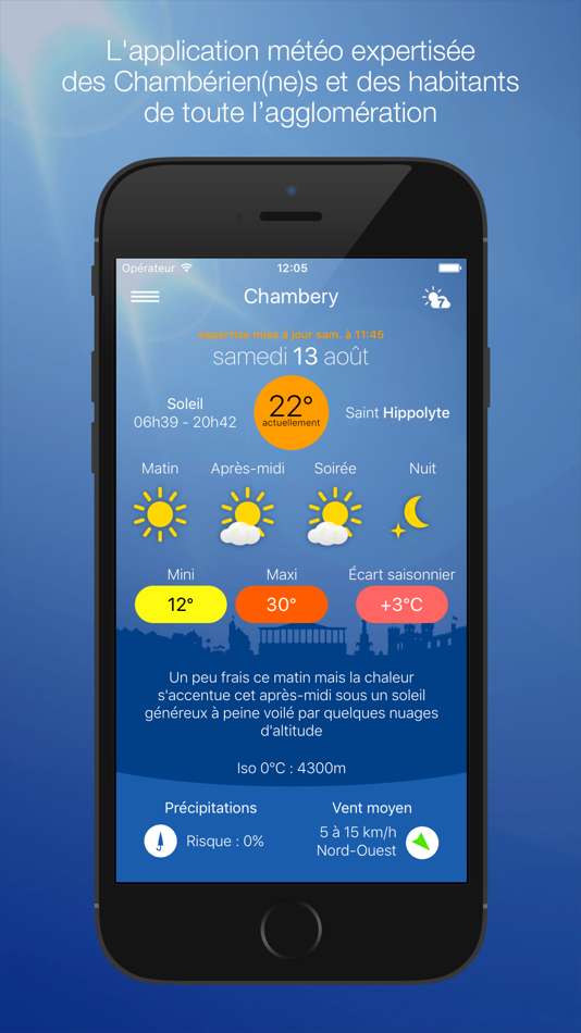 Météo Chambéry - 3.3 - (iOS)