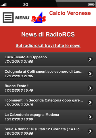 Calcio Veronese screenshot 2