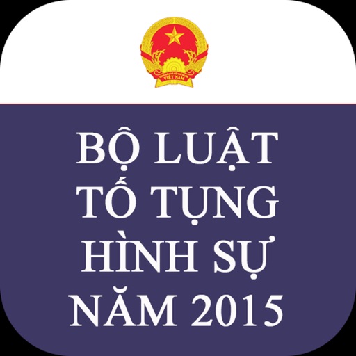 Bộ Luật Tố Tụng Hình Sự 2015 icon