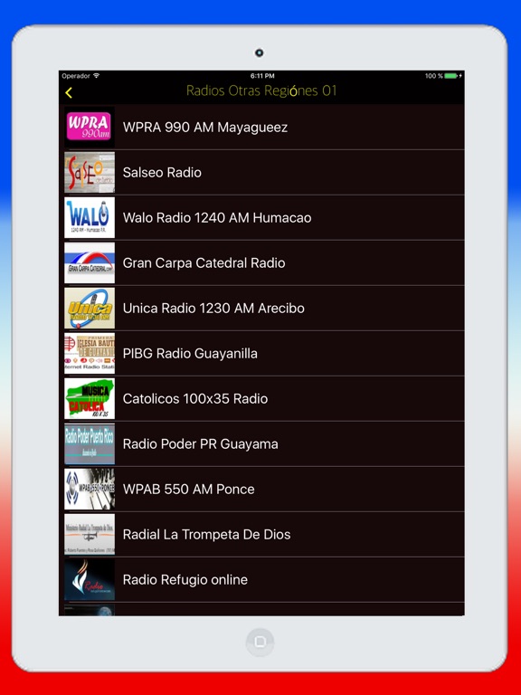 Screenshot #5 pour Radios Puerto Rico - Emisoras de Radio en Vivo FM