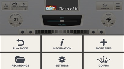 Virtual Piano Keyboard 1.5(7) IOS -