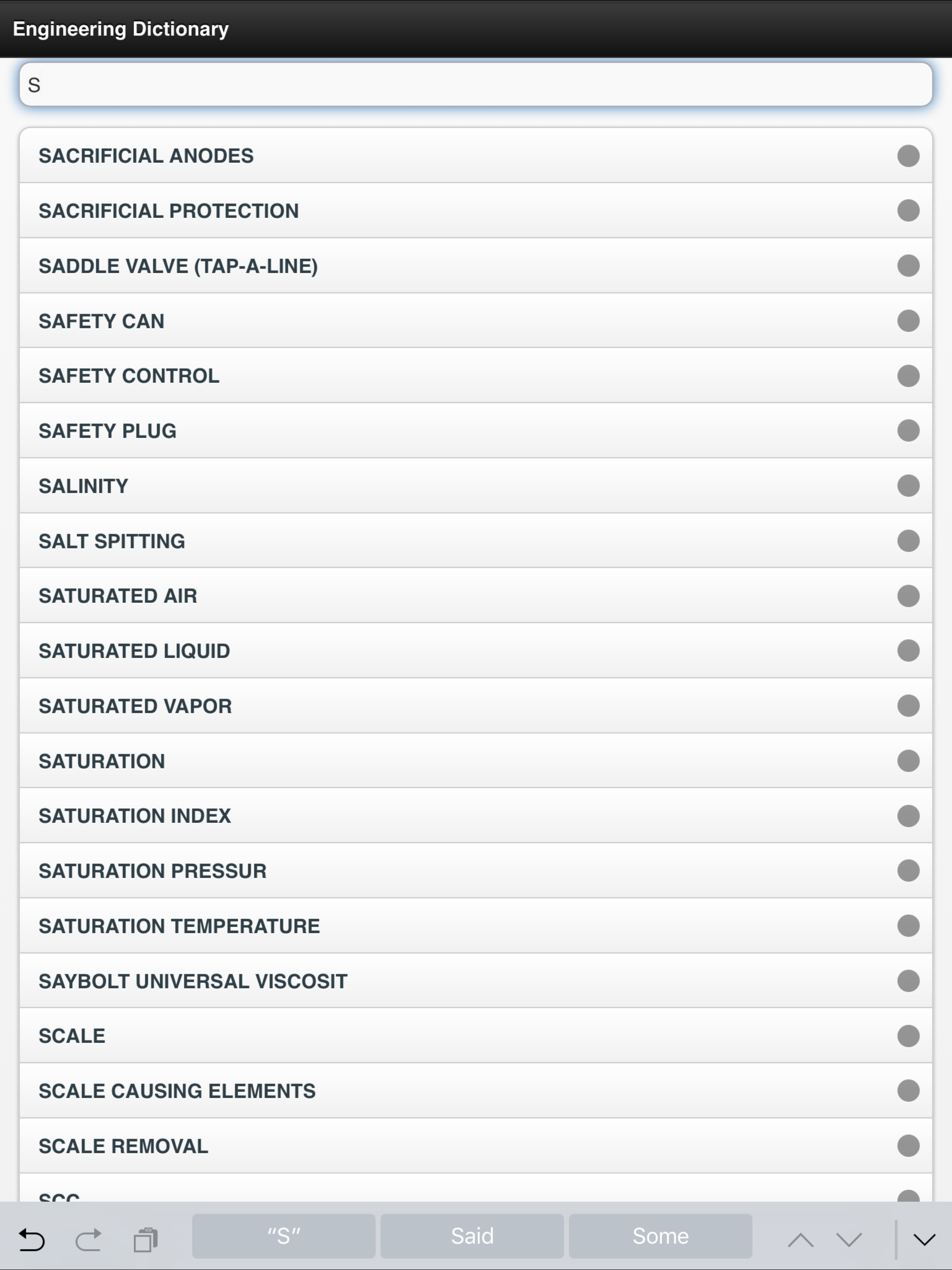 Engineering Dictionary Offline screenshot 5