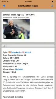 sportwetten tipps der wettbasis iphone screenshot 1