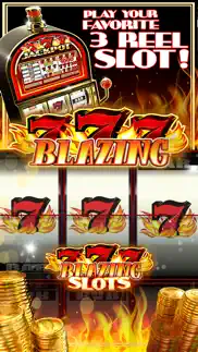 blazing 7s casino: slots games iphone screenshot 1