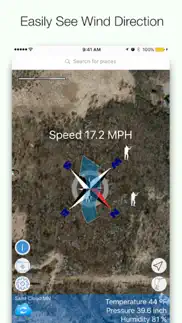 wind direction for deer hunting - deer windfinder iphone screenshot 1