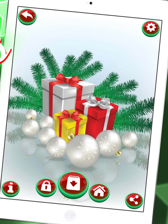 Screenshot #5 pour 3D Noël Fond D'écran - Thèmes De Fond D'hiver