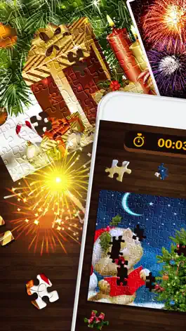 Game screenshot New Year Puzzle Free – Christmas Jigsaw Puzzles HD mod apk