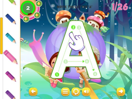 Screenshot #4 pour ABC Preschool Practice Handwriting Alphabet