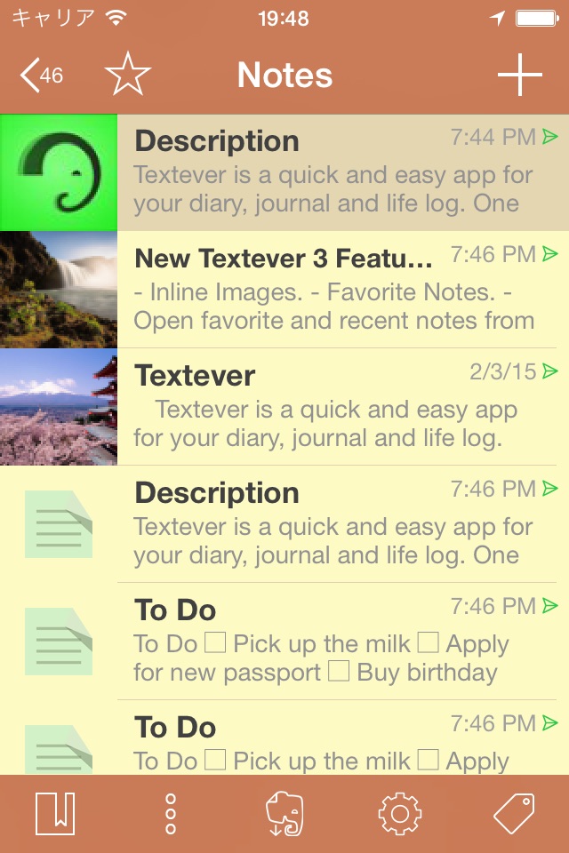 Textever - quick notes for Evernote screenshot 4