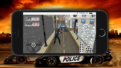 Screenshot #2 pour Police Car Driving Simulator -Real Car Driving2016