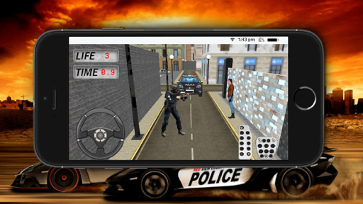 Police Car Driving Simulator -Real Car Driving2016 screenshot 2