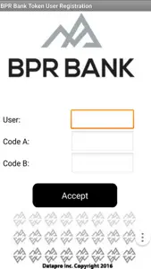 BPR Bank Token screenshot #1 for iPhone