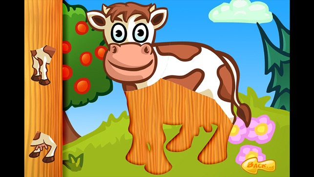 孩子和幼兒驚人的動物之謎 Animal Puzzle(圖5)-速報App