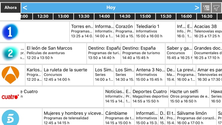 Sincro Guía TV - Programación TV