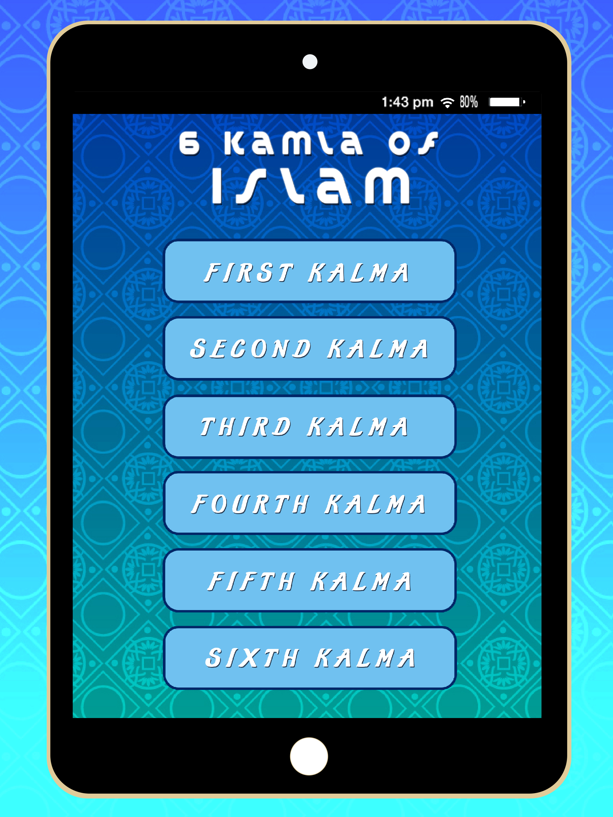 6 Kalma of Islam - Basic Islam
