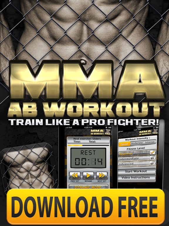 Ab Workouts MMA+ FREE Core Strength Abdominal Flex