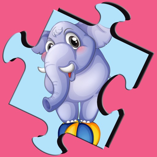 Elephant Fun Puzzle Icon