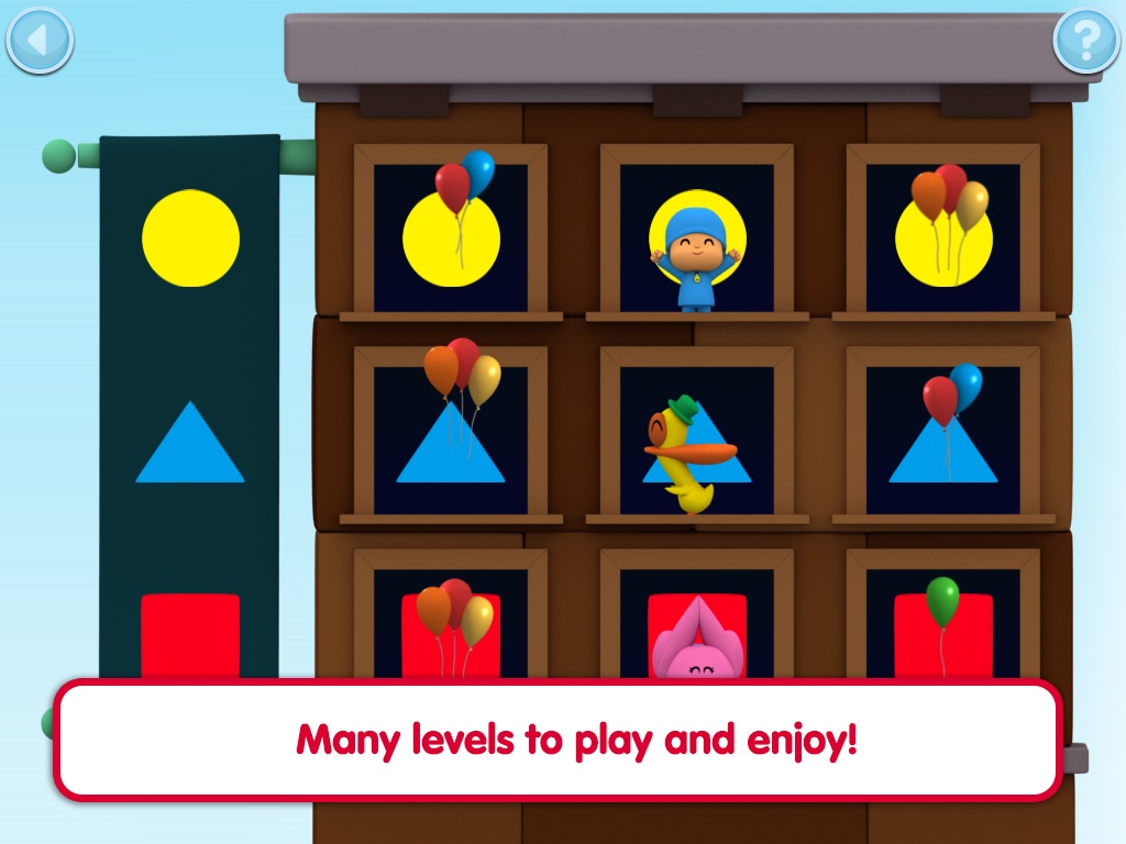 Pocoyo Playset - 2D Shapes screenshot 4