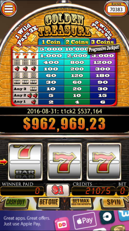 Progressive Slots Pro - 3.12 - (iOS)