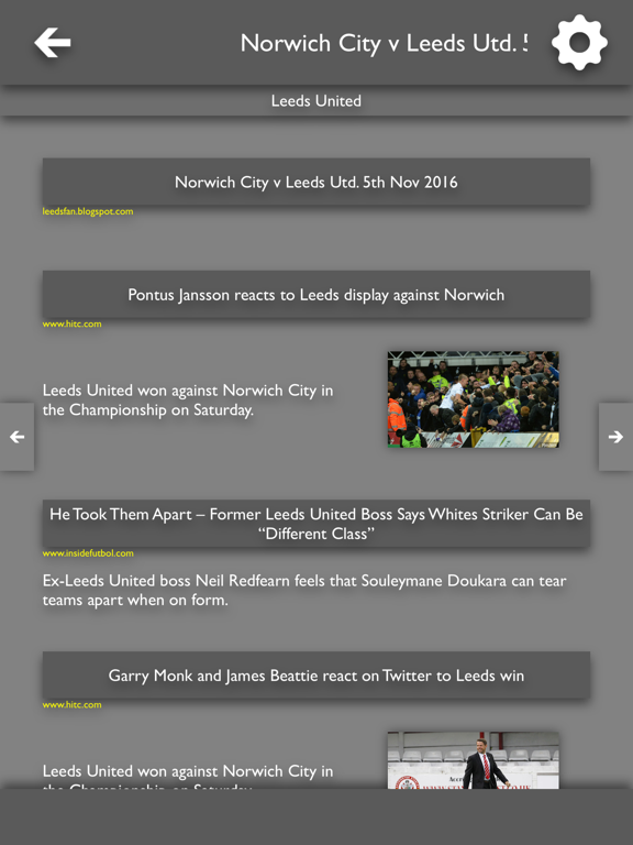 Screenshot #5 pour All The News - Leeds United Edition