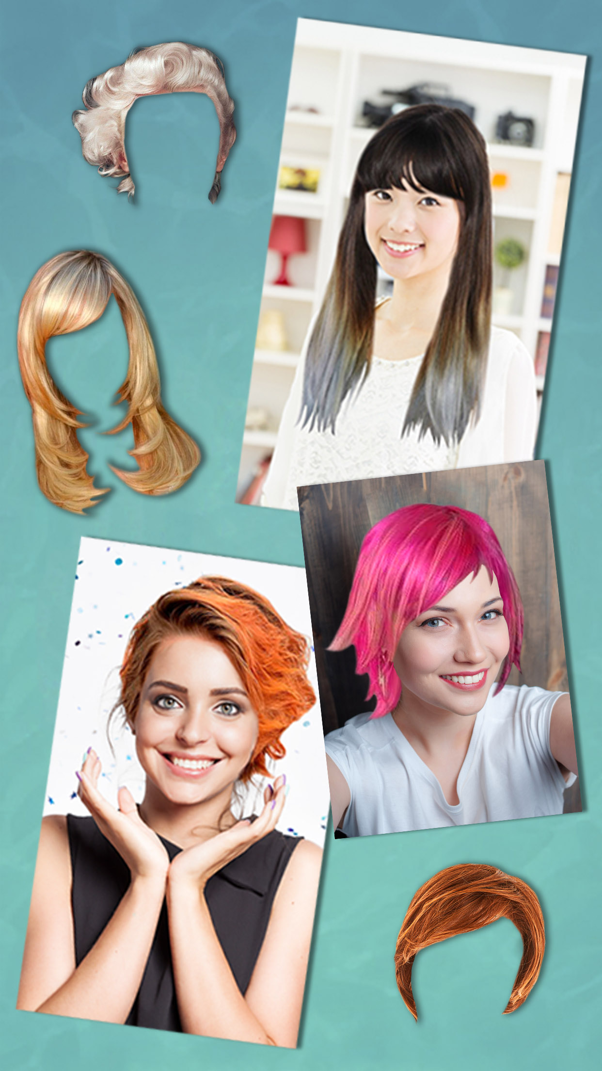 Hairstyles & haircuts - Makeover photo editor