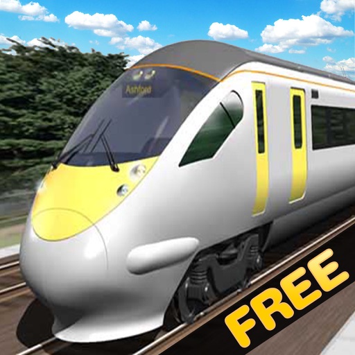 Train Simulator 3D 2016: Winter Run Free iOS App